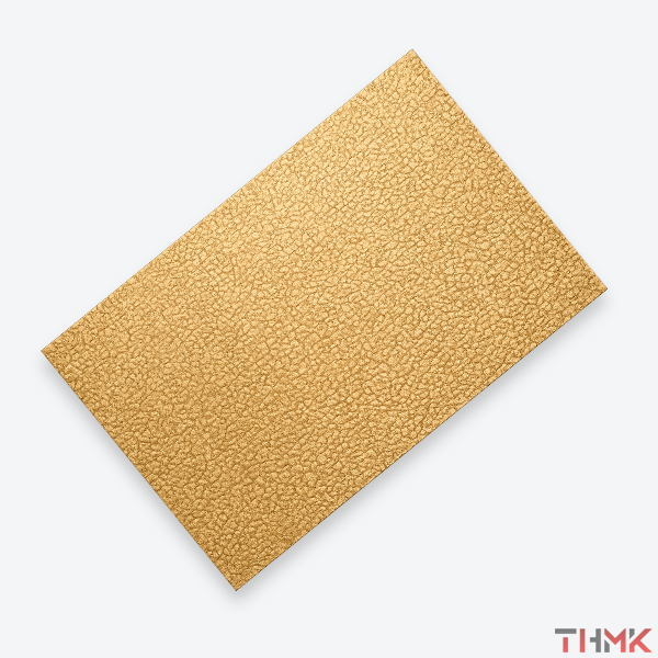 Лист нержавеющий 1,5х1219х2438 мм шлифованная под золото AISI 304 текстурированный